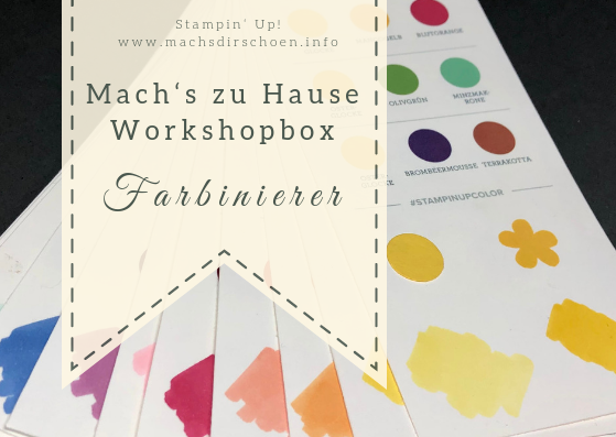 Read more about the article Erweiterung zum Farbfächer – der FARBINIERER – Stampin‘ Up! Color Coach ergänzt zur „Mach’s zu Hause! Workshopbox #3“- jetzt bestellen!