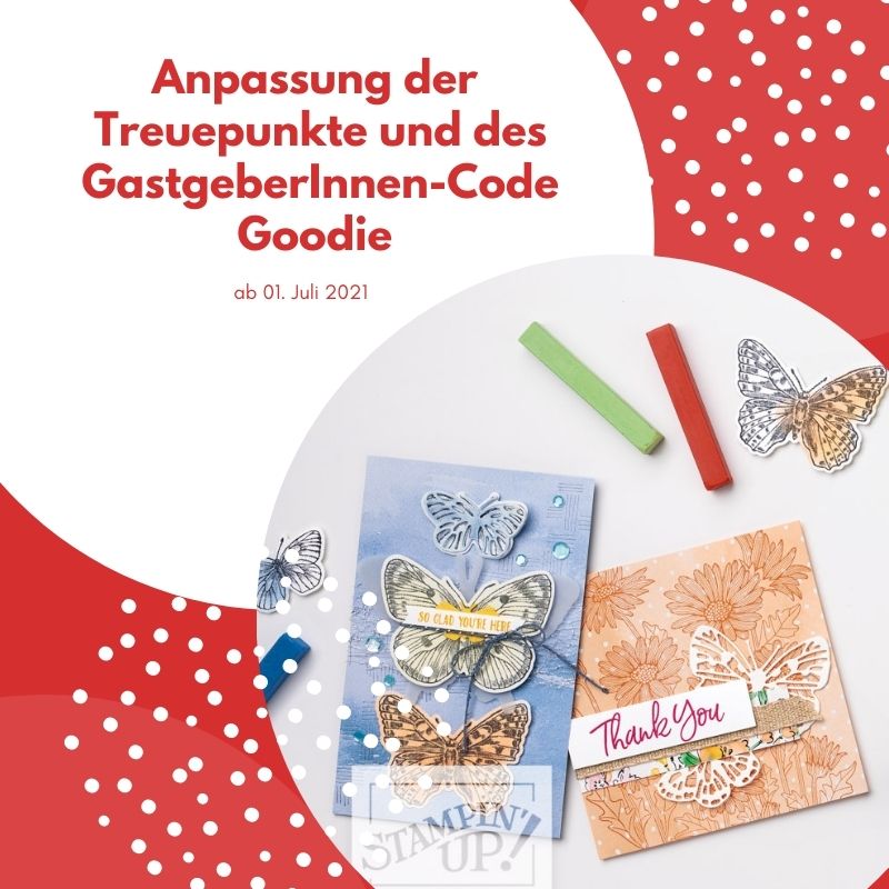 Read more about the article Anpassungen Treuepunkte und GastgeberInnen-Code Goodie!