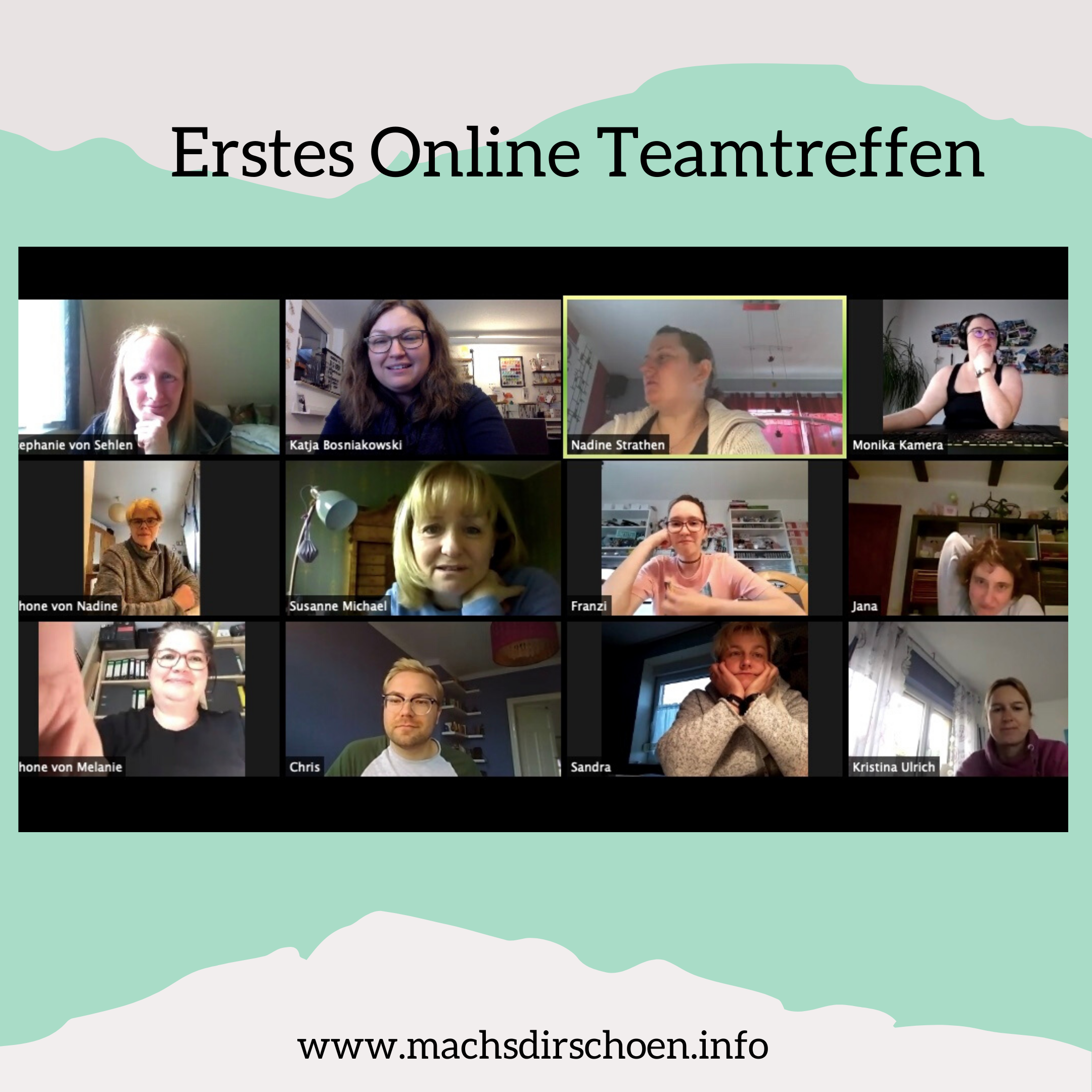 Read more about the article Erstes Stampin‘ Up! Online Teamtreffen Mach’s Dir schön mit Swaptausch