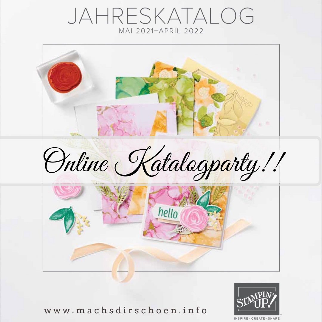 Read more about the article Online Stampin‘ Up! Katalogparty Jahreskatalog 2021 / 2022