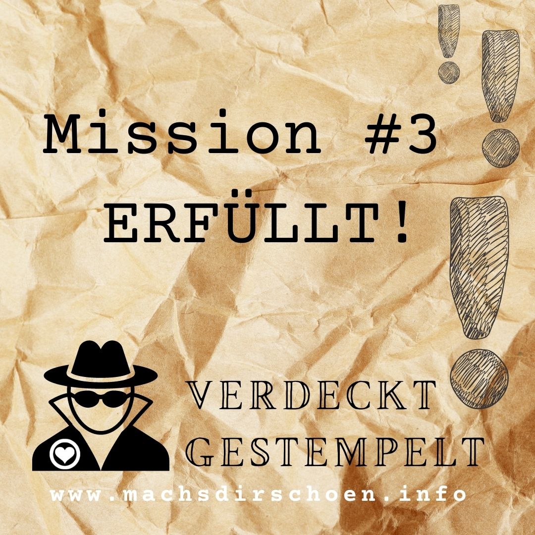 Read more about the article Auflösung VERDECKT GESTEMPELT Mission #3