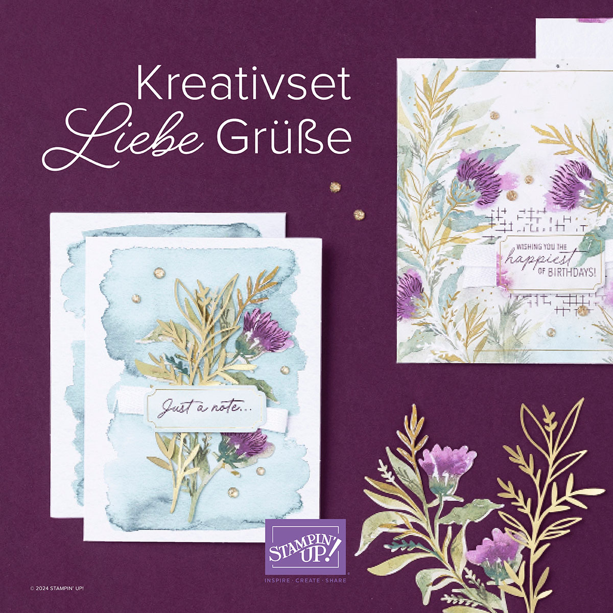 Read more about the article Stampin‘ Up! Komplettsets / KREATIVSET LIEBE GRÜSSE