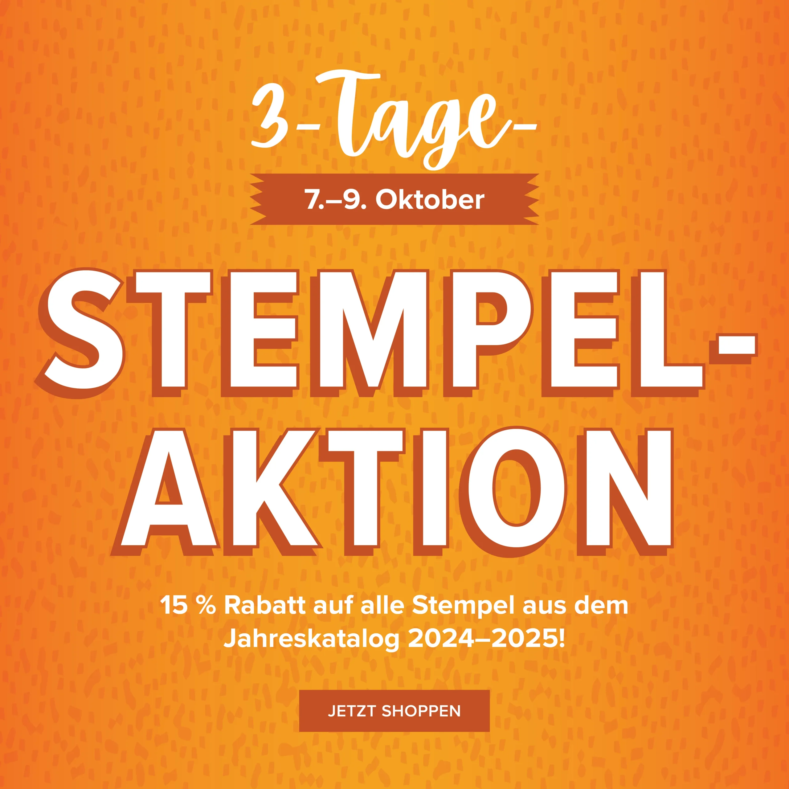 Mehr über den Artikel erfahren Stampin‘ Up! Aktion: 3 Tage Stempelangebote