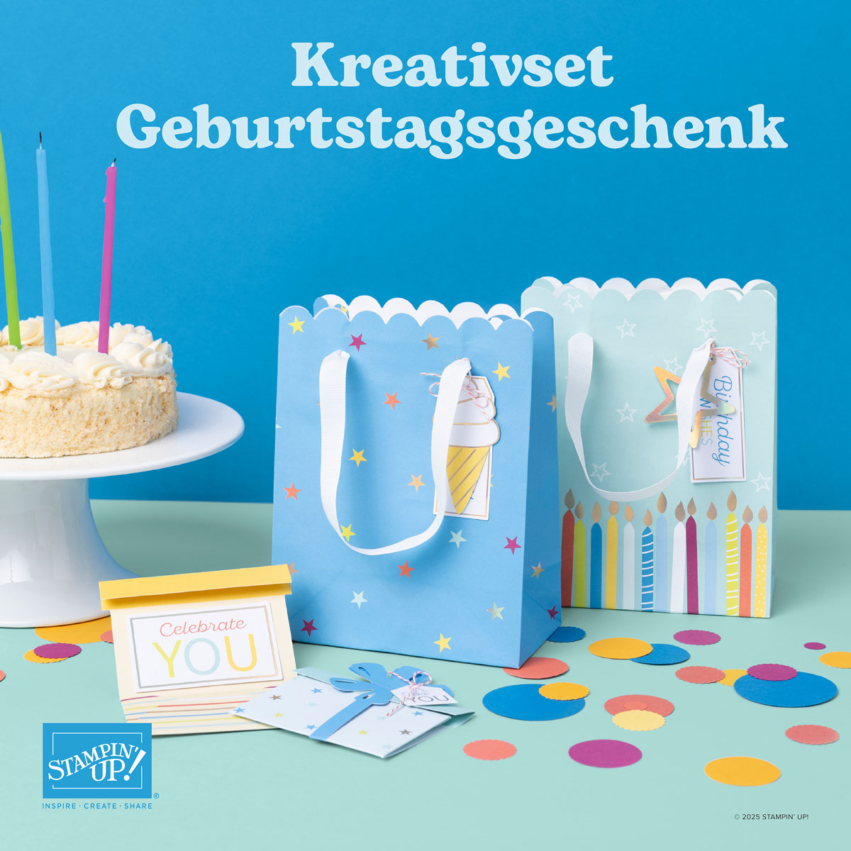 Mehr über den Artikel erfahren Stampin‘ Up! Komplettsets / KREATIVSET GEBURTSTAGSGESCHENK