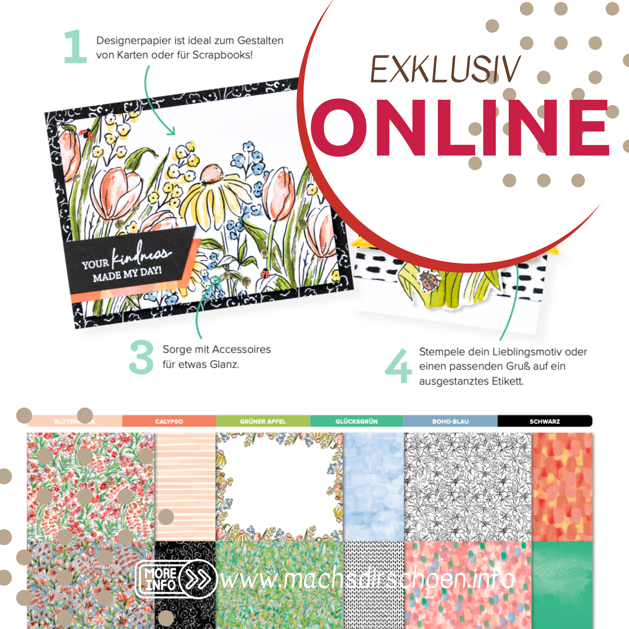 Mehr über den Artikel erfahren neue Stampin‘ Up! Online Exklusiv Produkte – 01/2025