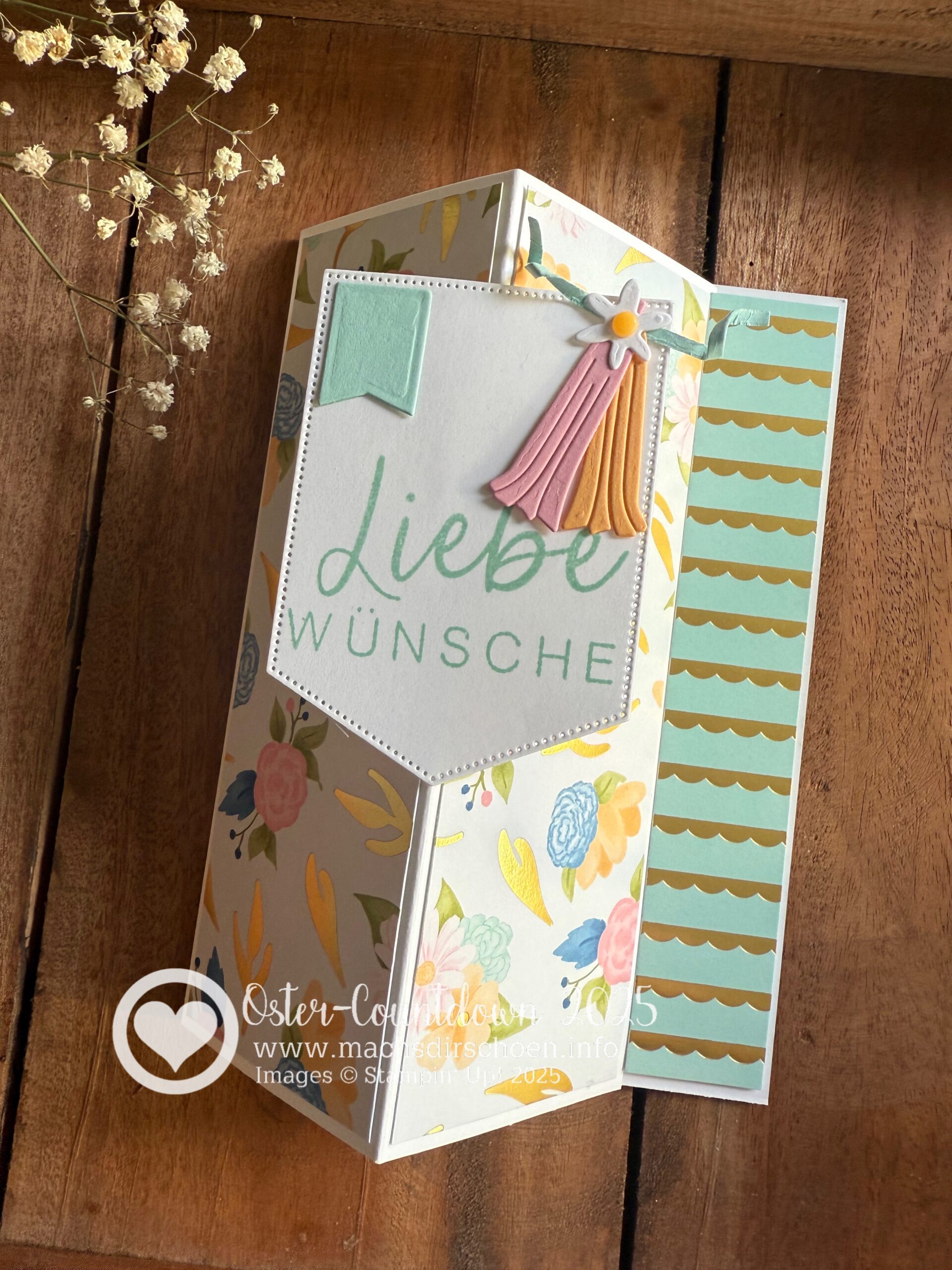 Mehr über den Artikel erfahren Der Stampin‘ Up! Oster-Countdown 2025 🌷 –  19. April ich falte Frühlingfreude