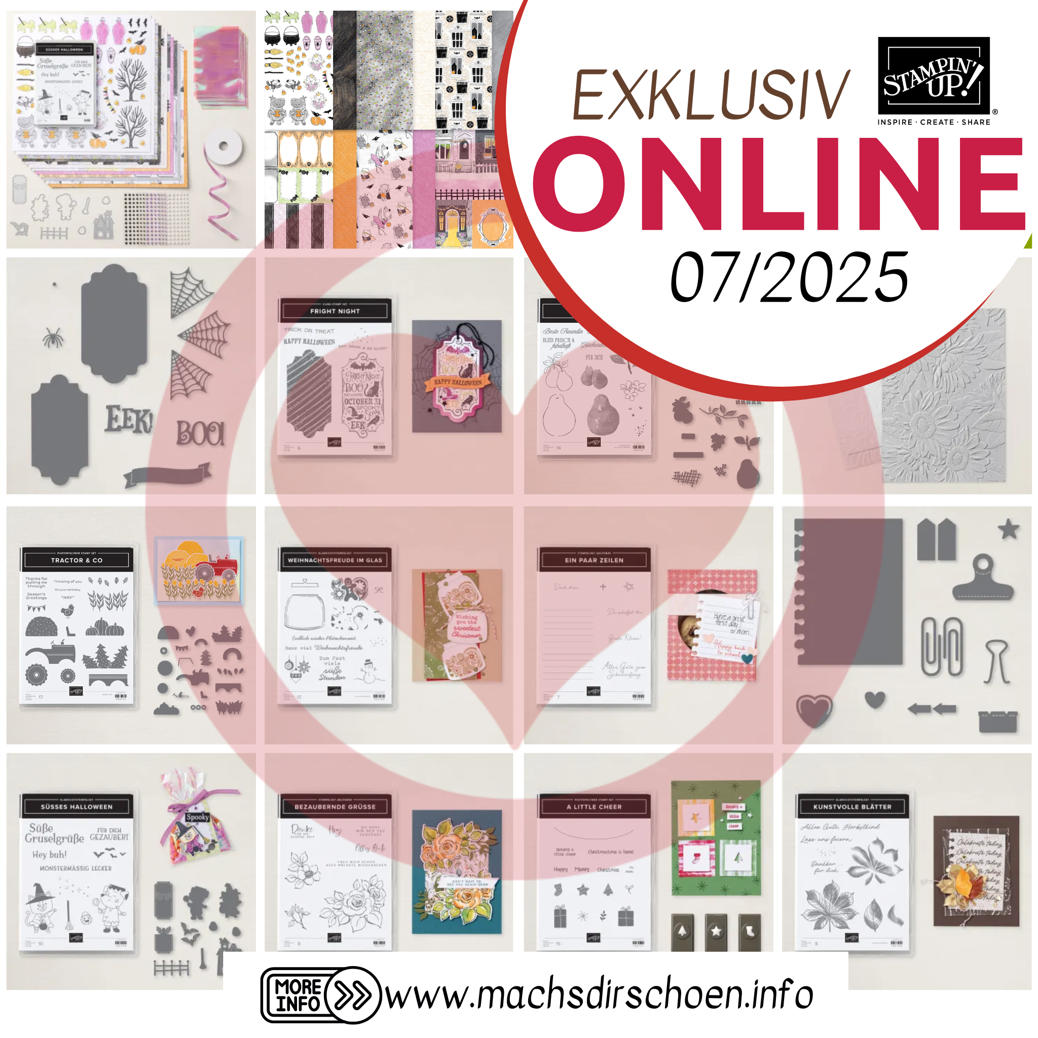 Mehr über den Artikel erfahren neue Stampin‘ Up! Online Exklusiv Produkte – 07/2025