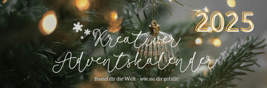 Kreativer Adventskalender Banner