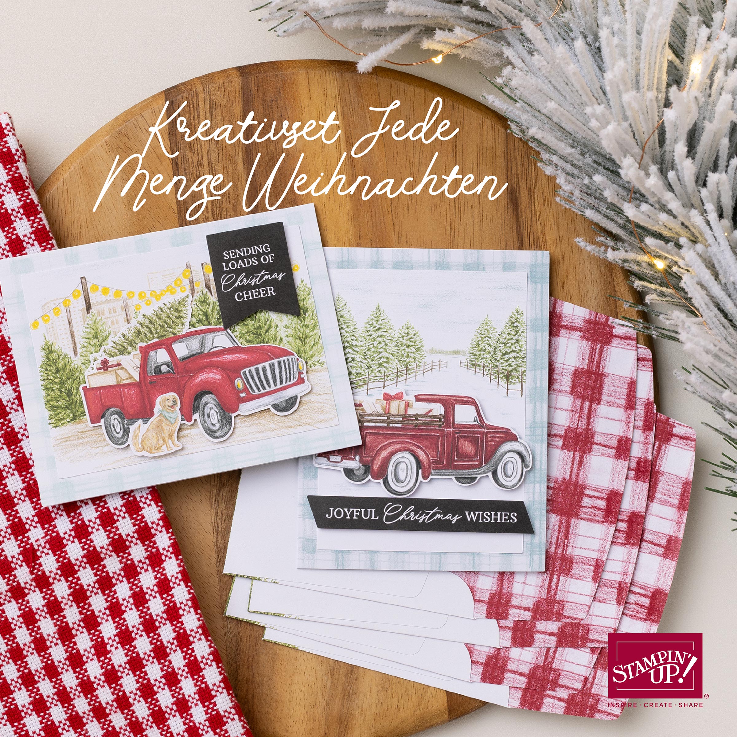Mehr über den Artikel erfahren Stampin‘ Up! Komplettsets / KREATIVSET JEDE MENGE WEIHNACHTEN