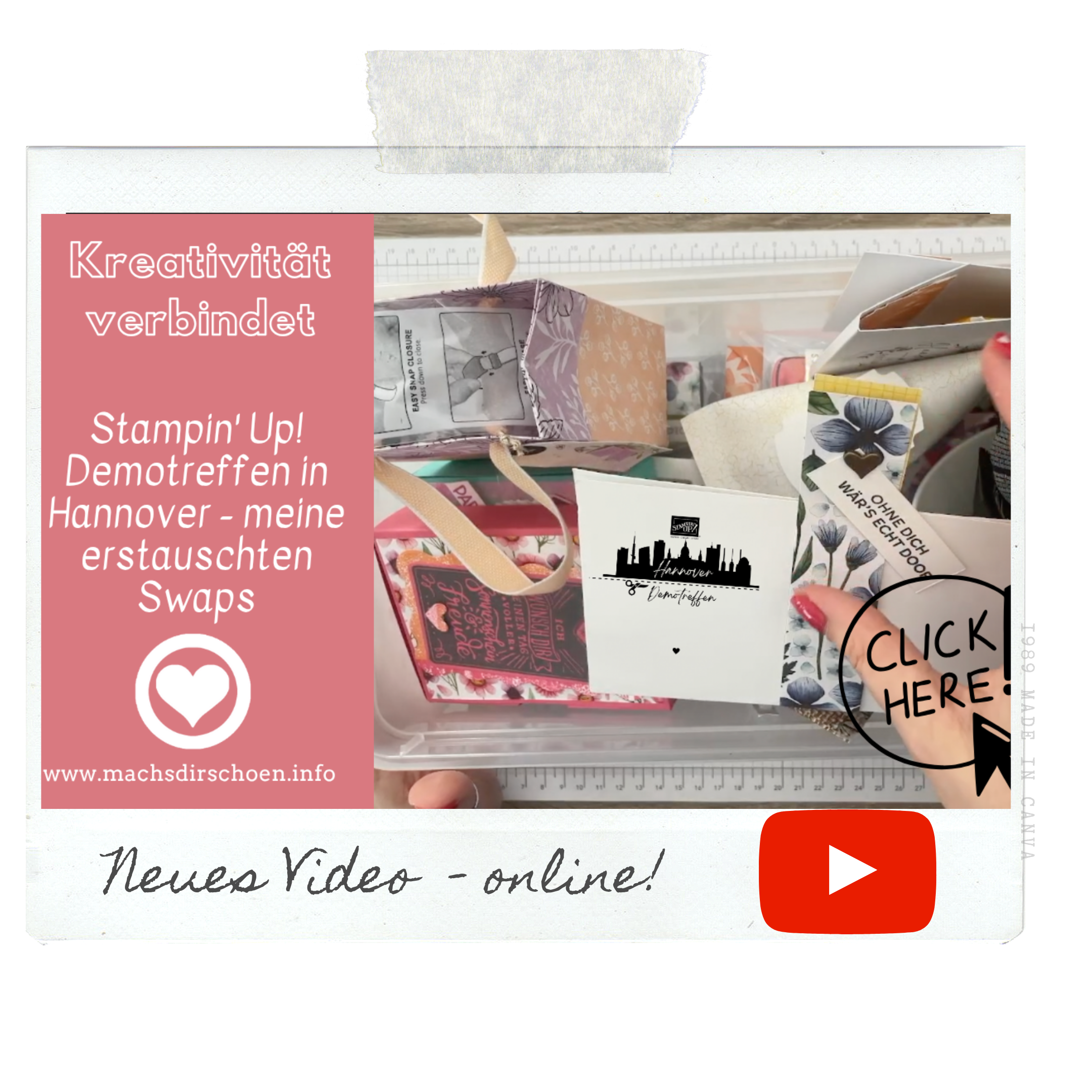 Mehr über den Artikel erfahren So viele Ideen! Stampin‘ Up! Swaps vom Demotreffen in Hannover 🤩