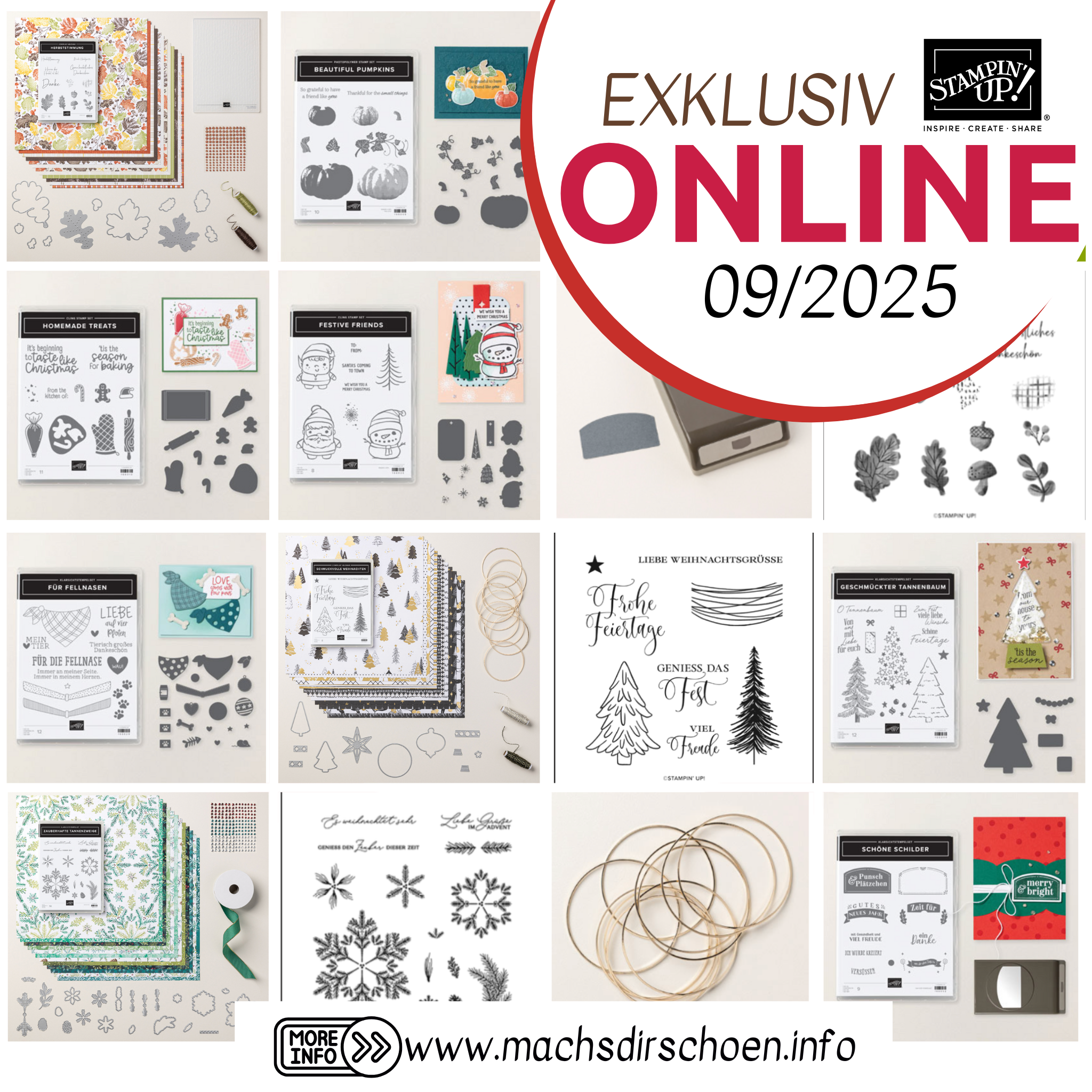 Mehr über den Artikel erfahren neue Stampin‘ Up! Online Exklusiv Produkte – 09/2025