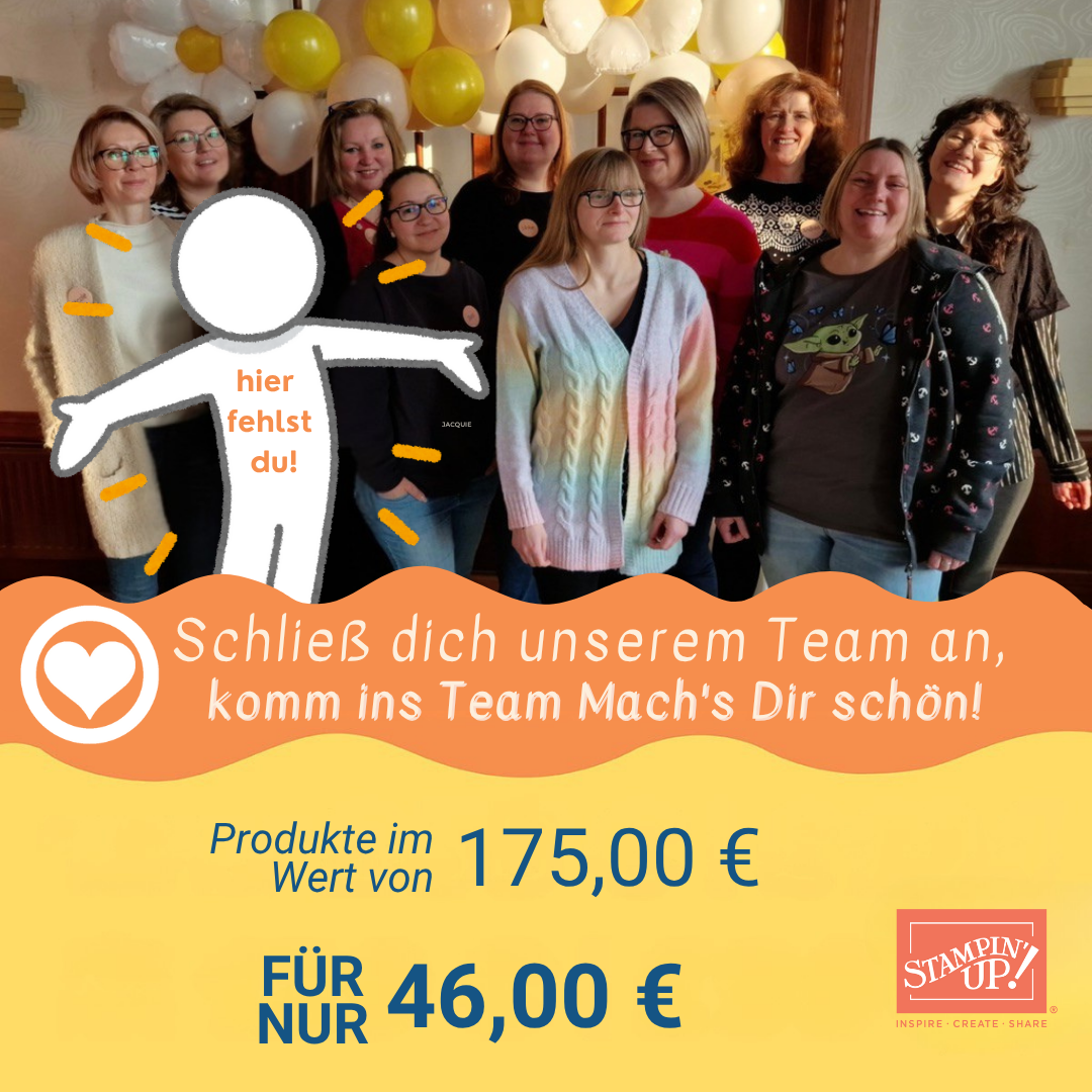 Mehr über den Artikel erfahren Das beste Angebot aller Zeiten! Einsteigeraktion bei Stampin‘ Up! als Demonstrator einsteigen 01. – 31. Oktober 2025