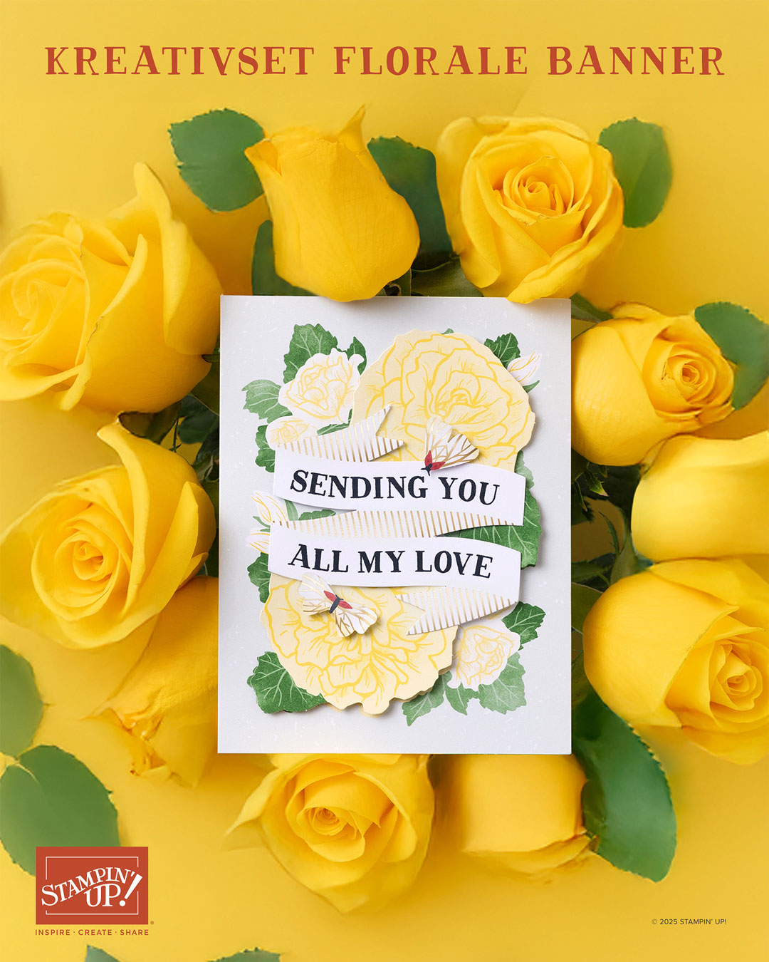 Mehr über den Artikel erfahren Stampin‘ Up! Komplettsets / KREATIVSET FLORALE BANNER