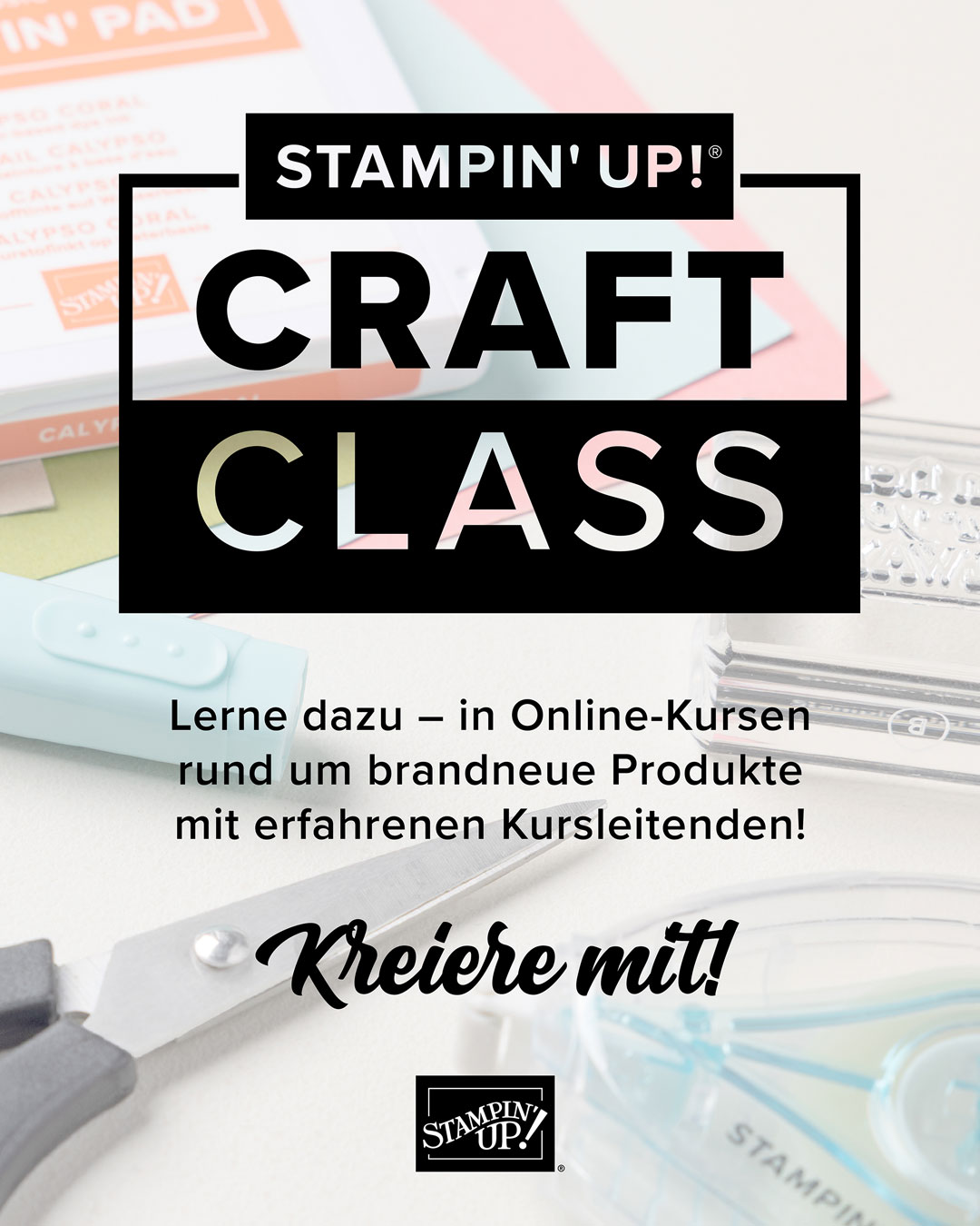 Mehr über den Artikel erfahren Stampin’ Up! Craft Class „Liebevolle Blüten“