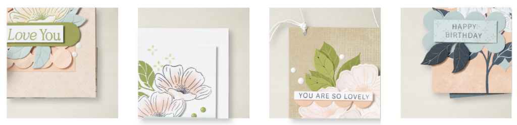 Stampin' Up! Craft Class „Liebevolle Blüten“