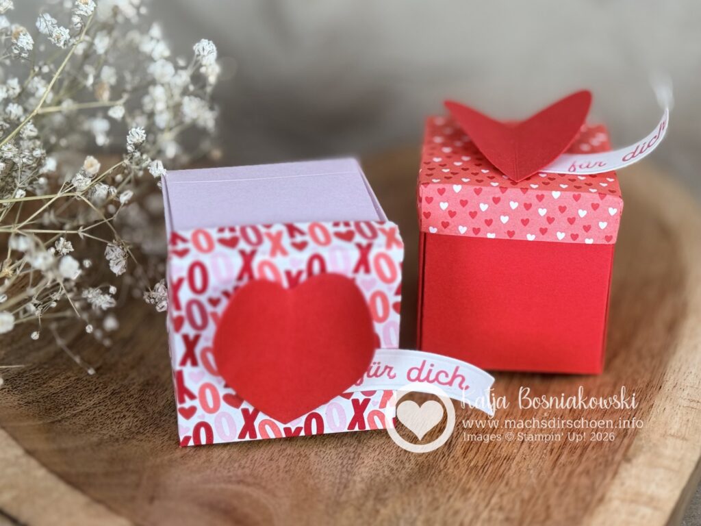 Mini-Explosionsbox mit Schütteleffekt Stampin' Up!