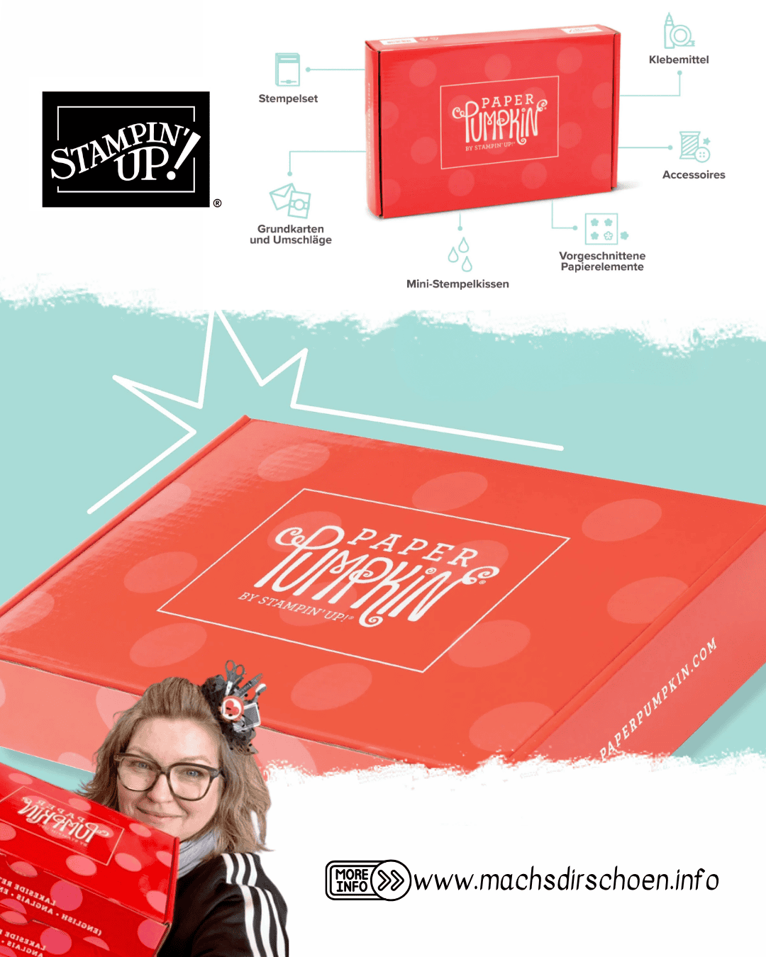 Mehr über den Artikel erfahren Stampin‘ Up! PAPER PUMPKIN kommt – und ich sag dir: das willst du nicht verpassen!