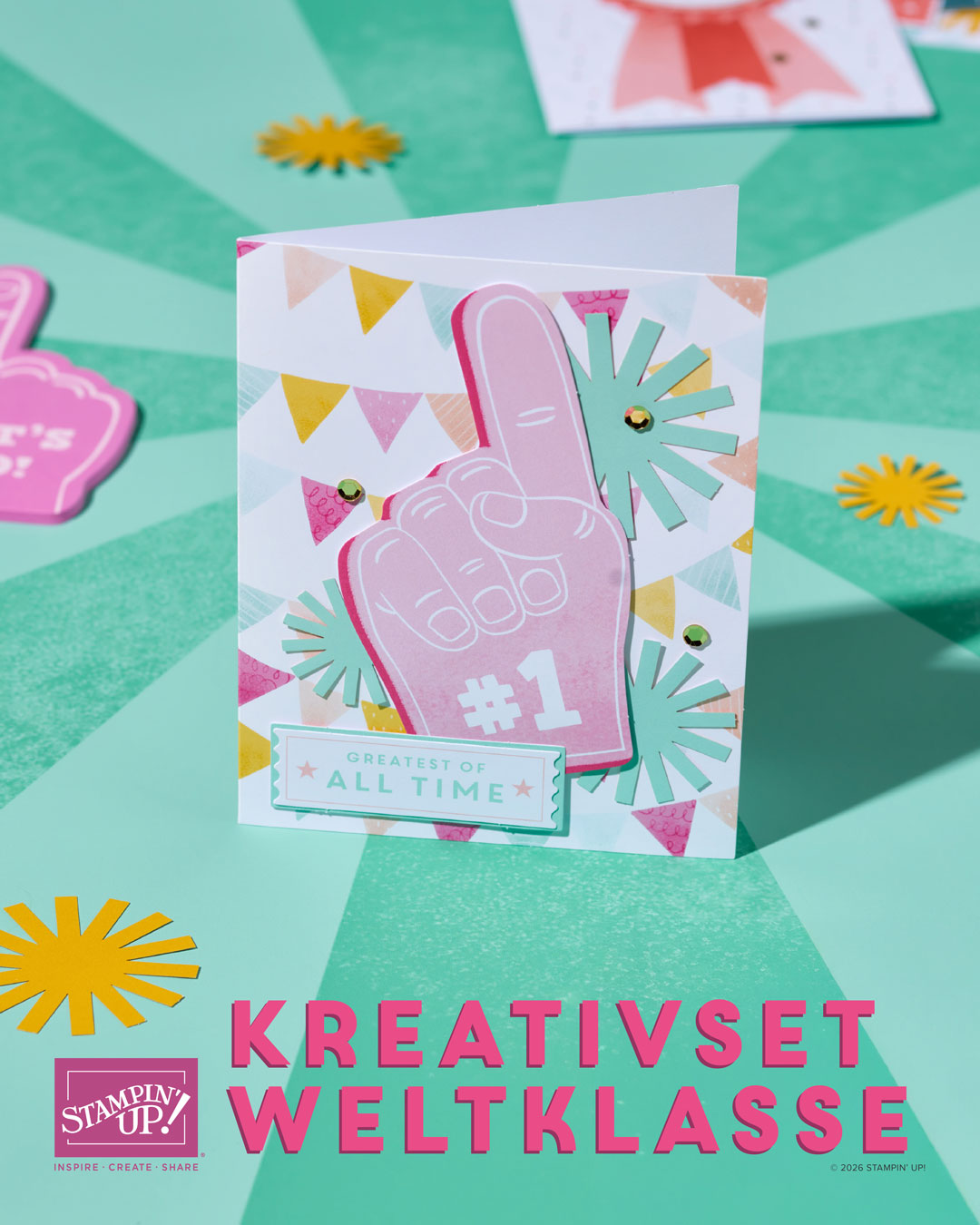 Mehr über den Artikel erfahren Stampin‘ Up! Komplettsets / KREATIVSET WELTKLASSE