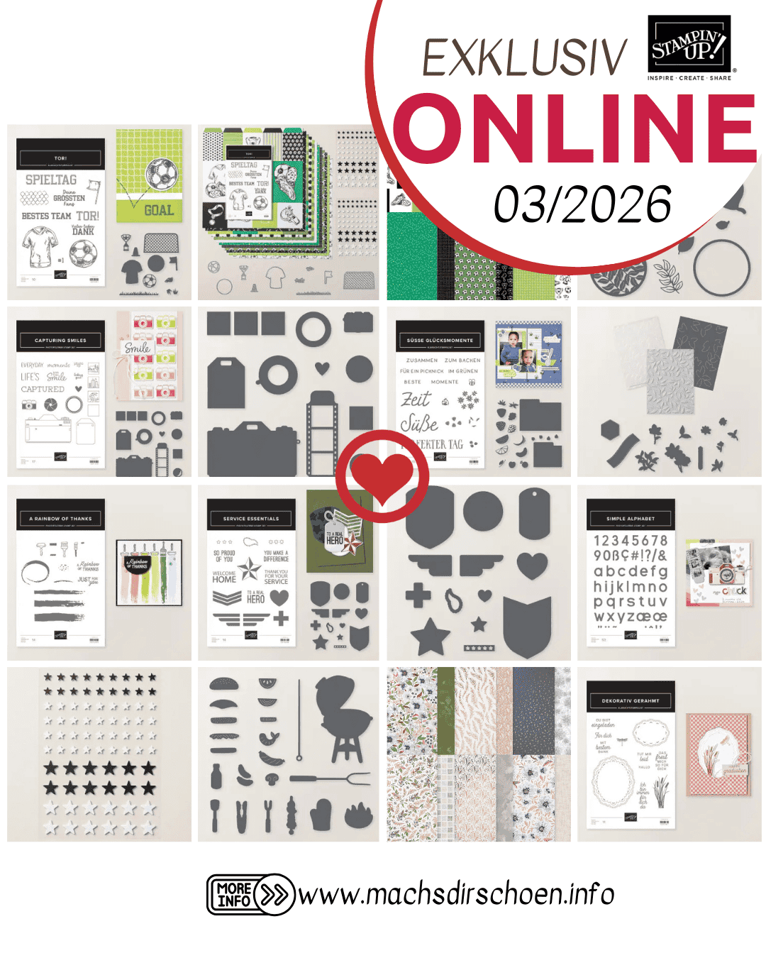 Mehr über den Artikel erfahren neue Stampin‘ Up! Online Exklusiv Produkte – 03/2026