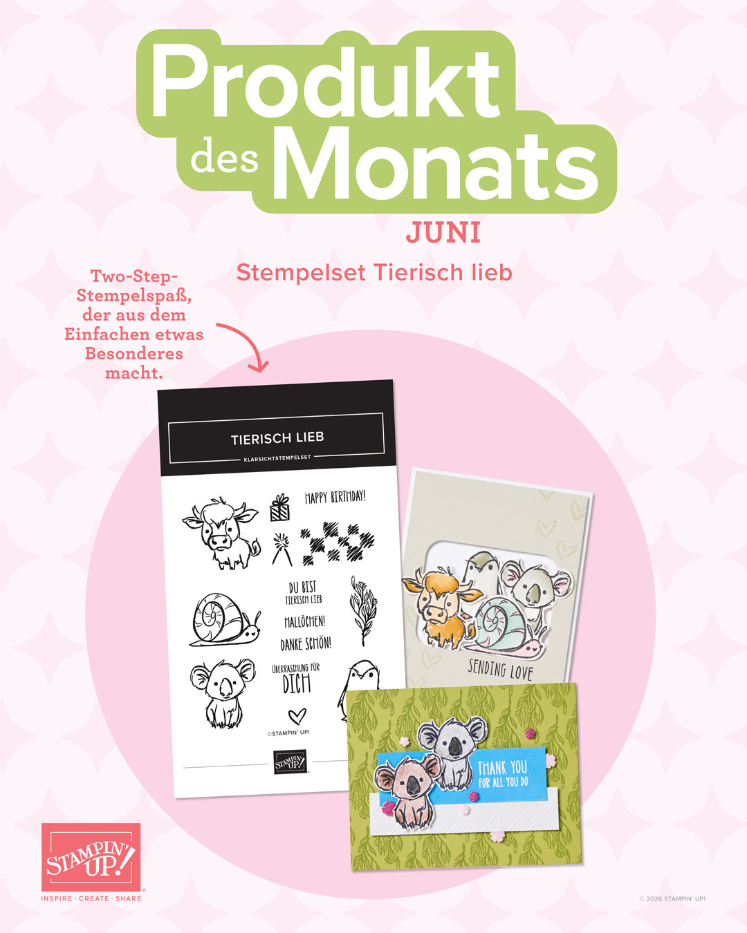 Mehr über den Artikel erfahren Das Stampin‘ Up! Produkt des Monats – Juni 2026 (ab 02.06.2026)