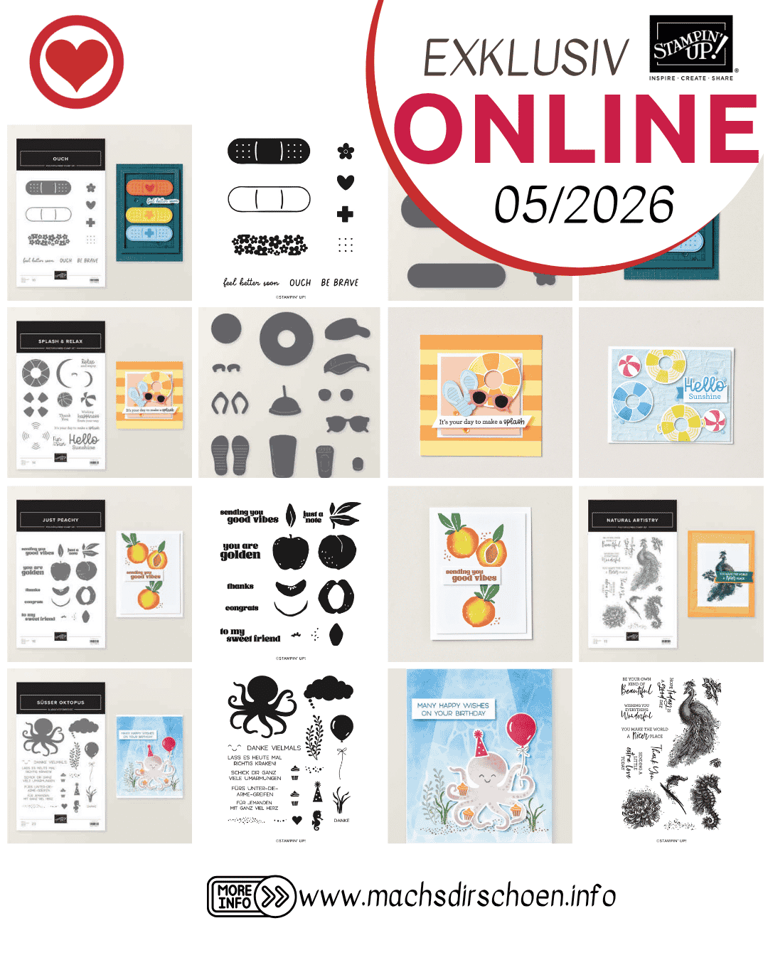 Mehr über den Artikel erfahren neue Stampin‘ Up! Online Exklusiv Produkte – 05/2026