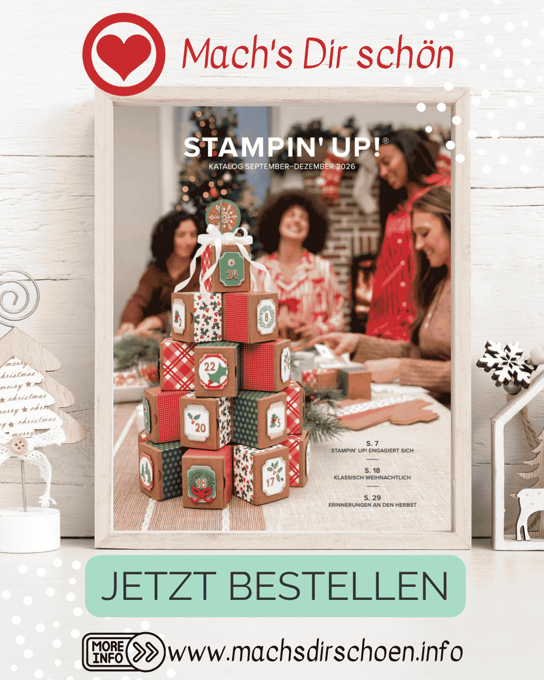 Mehr über den Artikel erfahren Jetzt neuen Stampin‘ Up! Katalog September – Dezember 2026 vorbestellen
