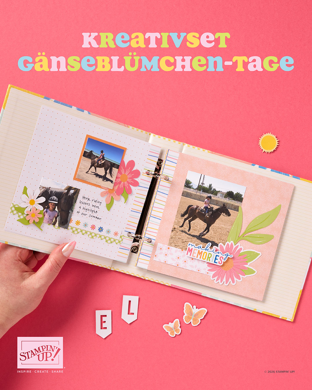 Mehr über den Artikel erfahren Stampin‘ Up! Komplettsets / KREATIVSET GÄNSEBLÜMCHEN-TAGE