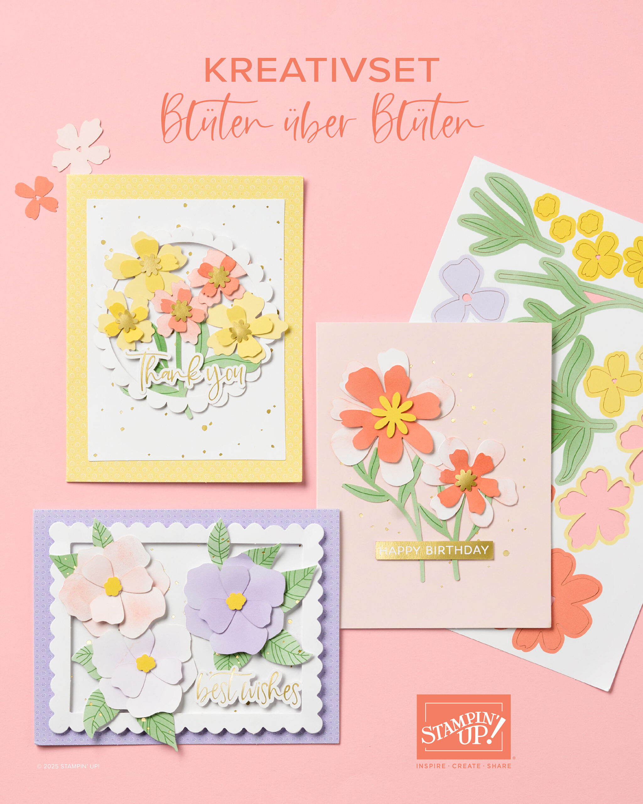 Mehr über den Artikel erfahren Stampin‘ Up! Komplettsets / KREATIVSET BLÜTEN ÜBER BLÜTEN