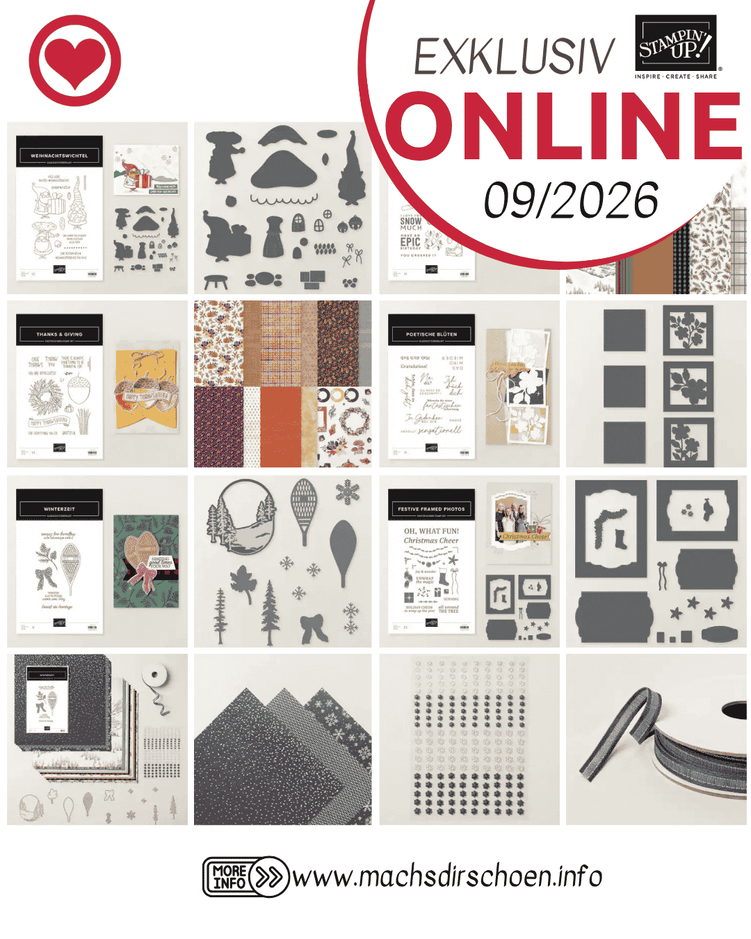 Mehr über den Artikel erfahren neue Stampin‘ Up! Online Exklusiv Produkte – 09/2026