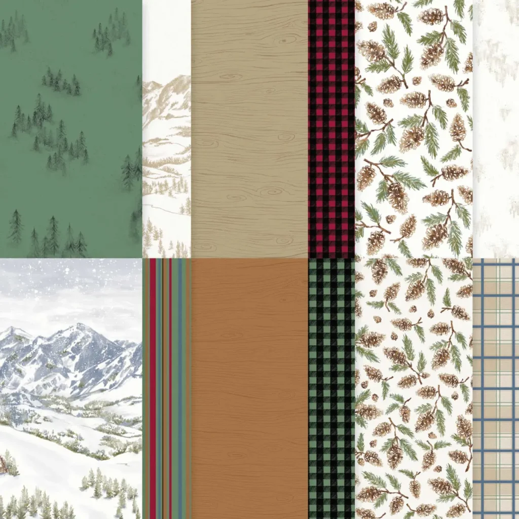 Stampin’ Up! Designerpapier Alpiner Winter