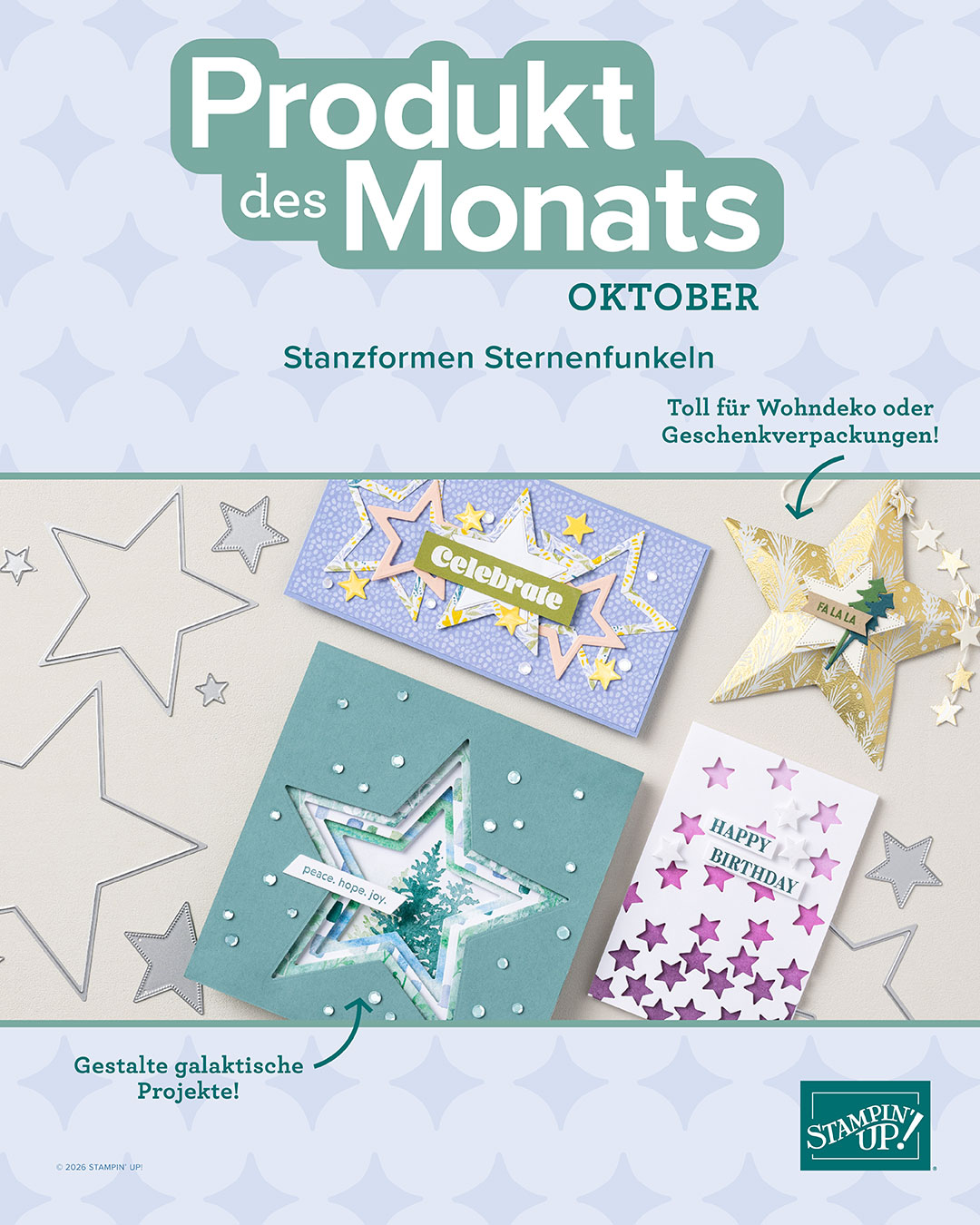 Mehr über den Artikel erfahren Das Stampin‘ Up! Produkt des Monats – Oktober 2026 (ab 06.10.2026)